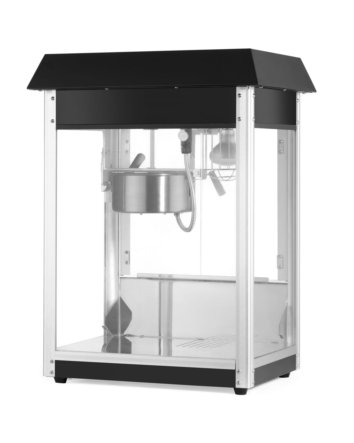 Maszyna do popcornu 1500W, czarna Hendi | 282762