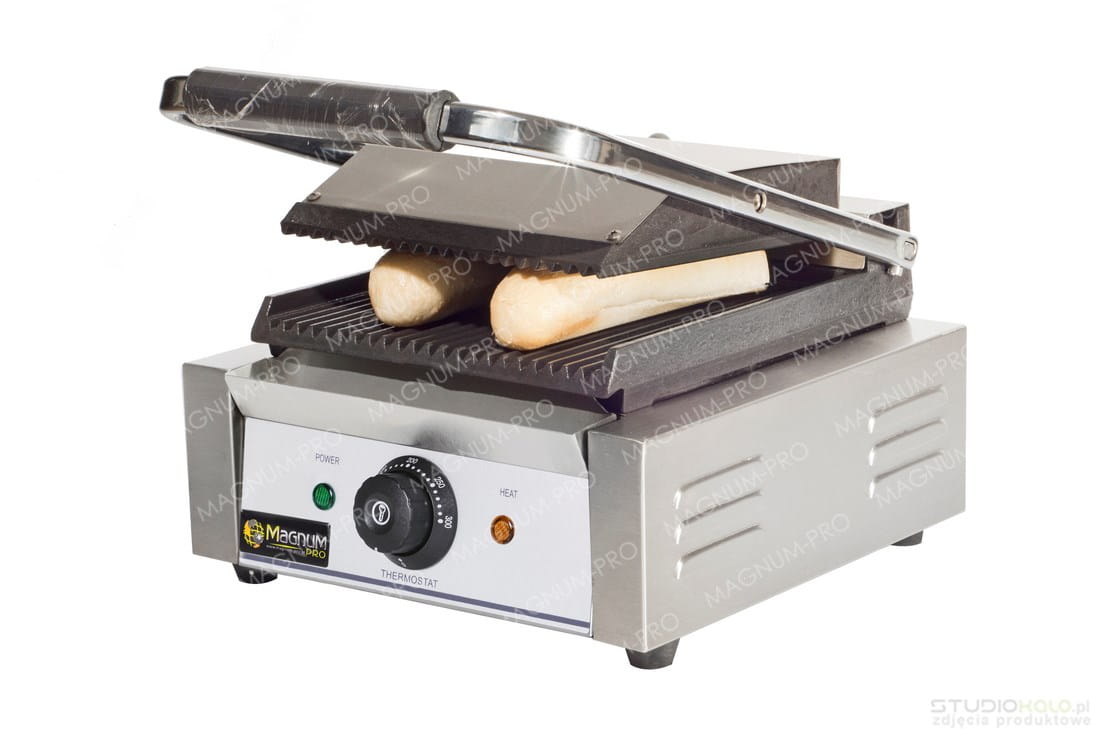 Grill kontaktowy - opiekacz do bułek pojedynczy | 10010330