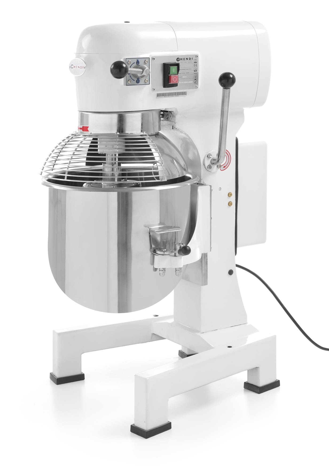 Mikser planetarny 20L z 3 końcówkami Hendi