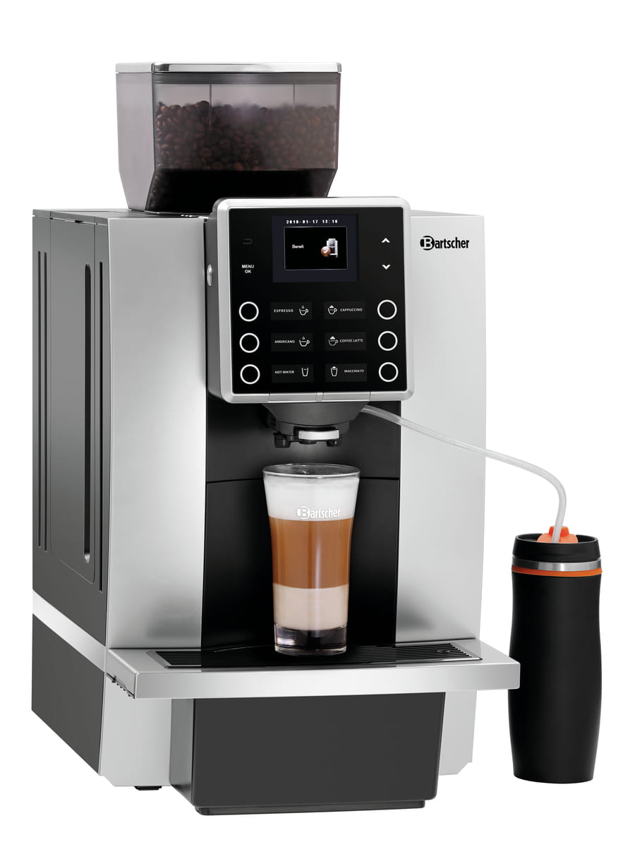 Automatyczny ekspres do kawy z przyłączem wody i odpływem Bartscher KV 1