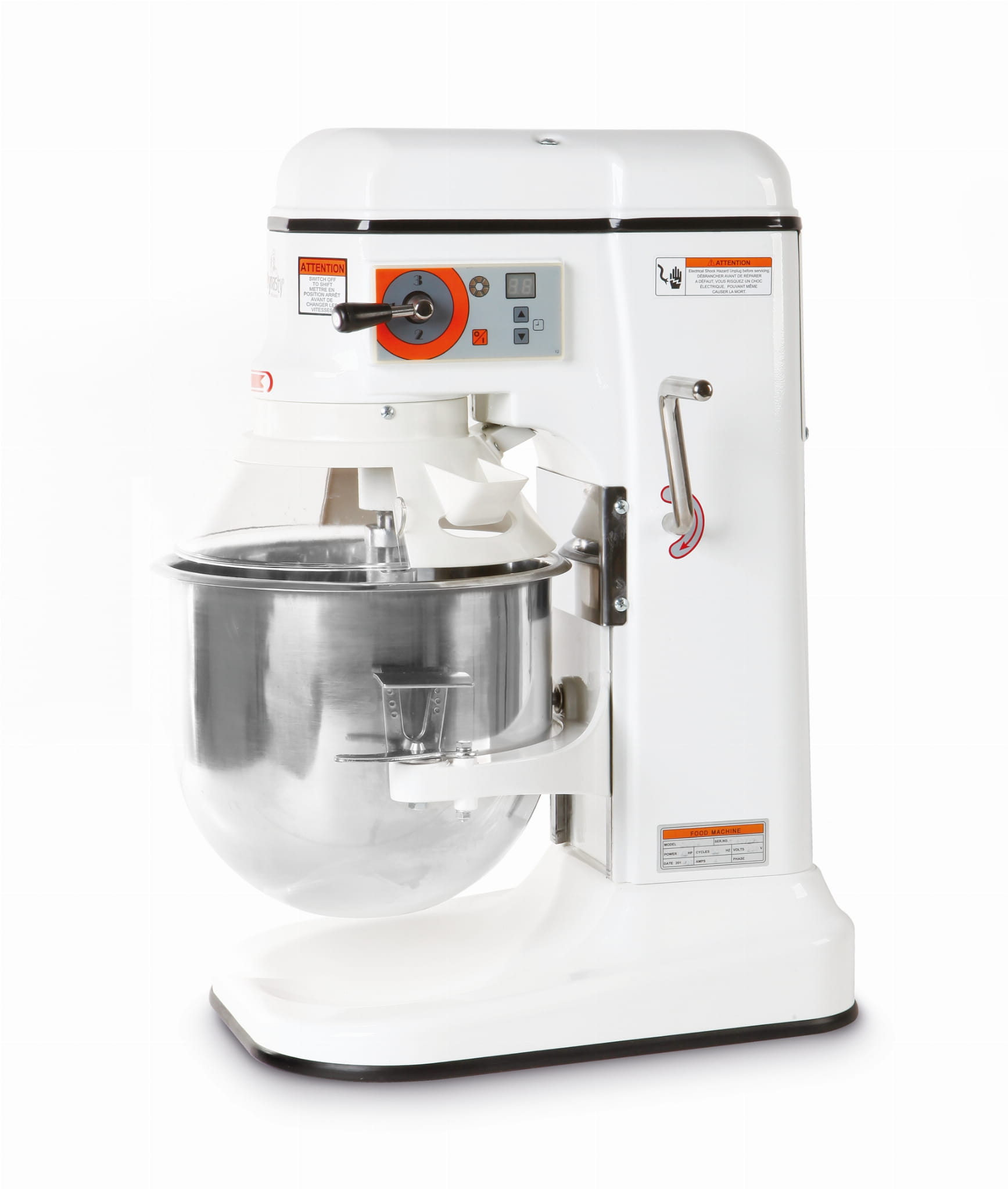 Mikser planetarny model 12 + 3 końcówki Hendi