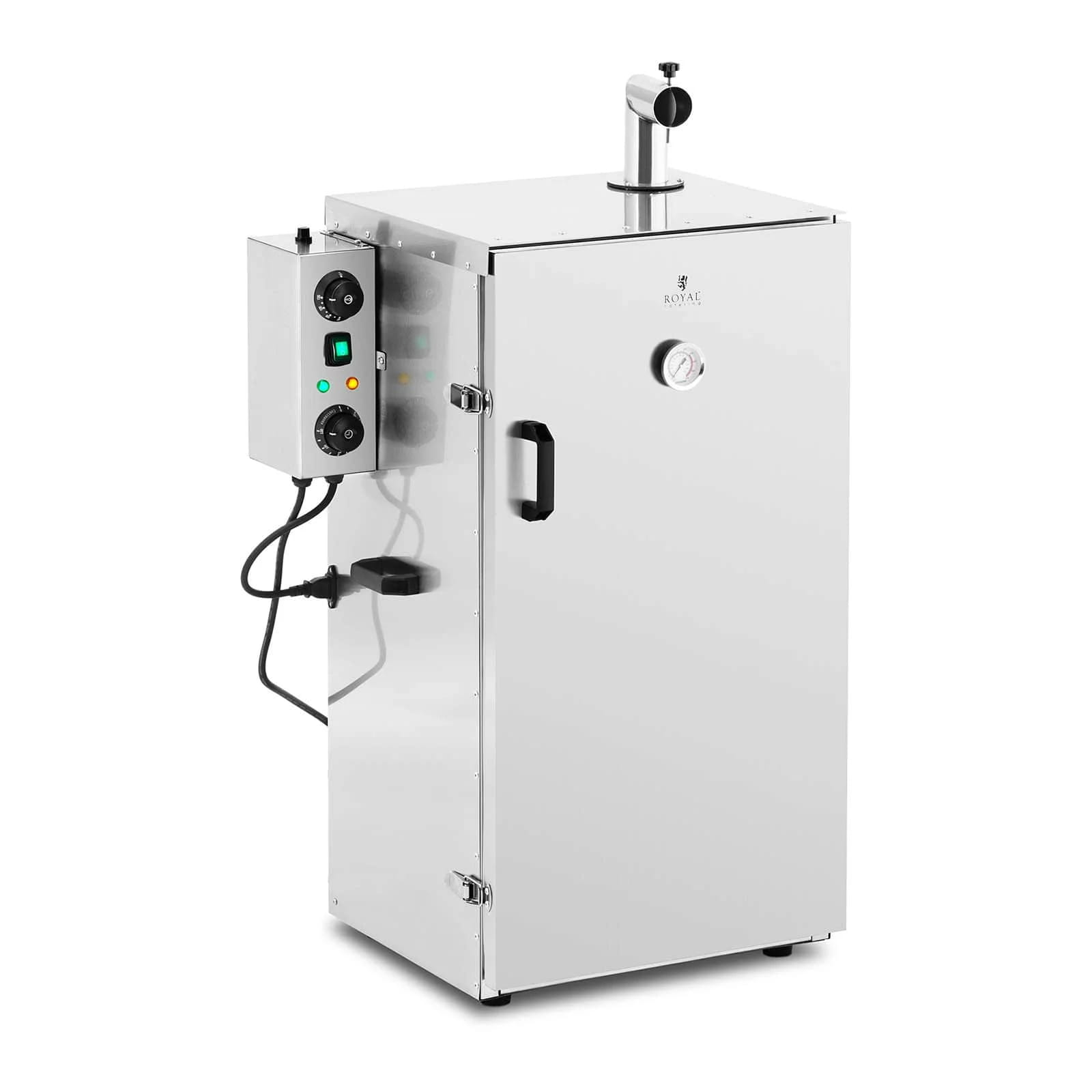 Wędzarnia elektryczna ze stali nierdzewnej 4 ruszty, 105 l, 1000 W | RC-FS870