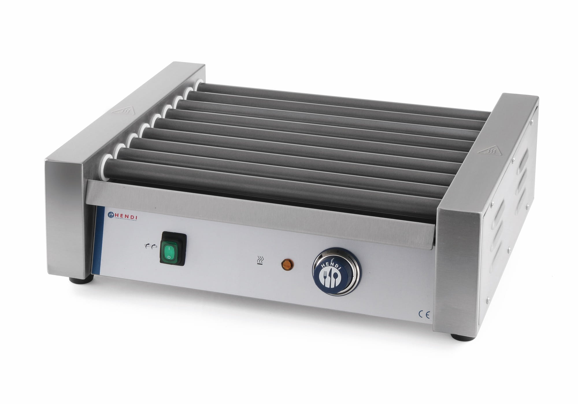 Podgrzewacz rolkowy do parówek, hot dogów, 9 rolek Hendi