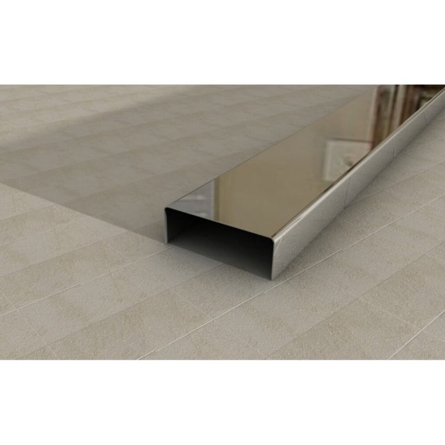 Listwa ze stali nierdzewnej SILVER M30 3 x 270