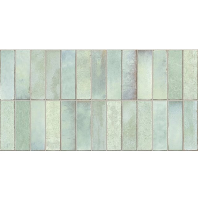 Gres szkliwiony hiszpański Gayafores DECO ARTIS SALVIA błyszczący 32x