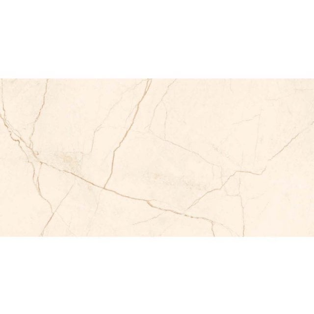 Gres szkliwiony hiszpański Ecoceramic ELEGANCE MARBLE IVORY mat 60x12