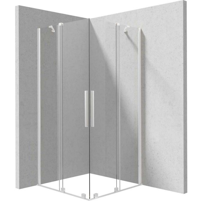 DEANTE Kabina prysznicowa kwadratowa PRIZMA 90x90 cm bianco KPNAP09P0