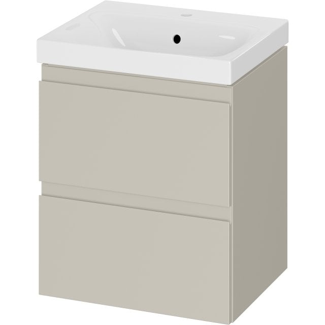 CERSANIT Szafka z umywalką MODUO 50 kaszmir do samodzielnego montażu