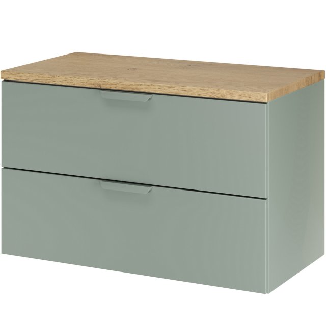 COMAD Szafka podumywalkowa ASTER GREEN z blatem CREMONA 80 cm
