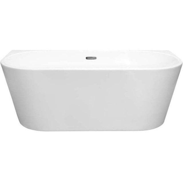 BESCO Wanna wolnostojąca przyścienna VICA NEW 170 z syfonem klik-klak