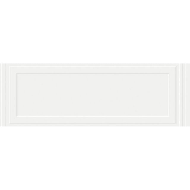 Płytka ścienna LUVIE white dado rail structure satin 39,8x119,8 gat.