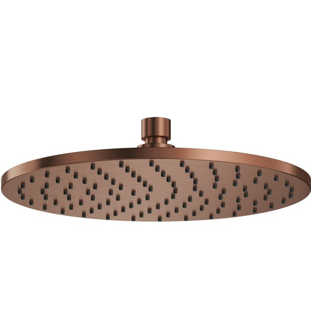 OMNIRES Głowica prysznicowa SLIMLINE o25 cm miedź szczotkowana WG125C