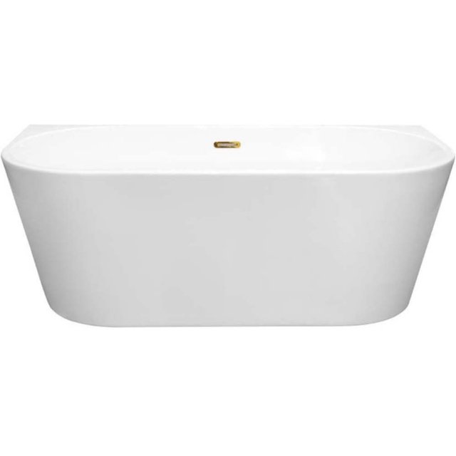 BESCO Wanna wolnostojąca przyścienna VICA NEW 170 z syfonem klik-klak