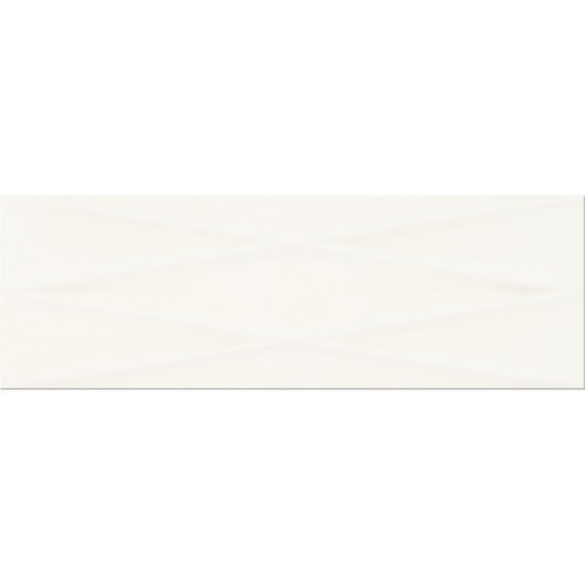 Płytka ścienna MERIDIAN white lines structure glossy 25x75 gat. II