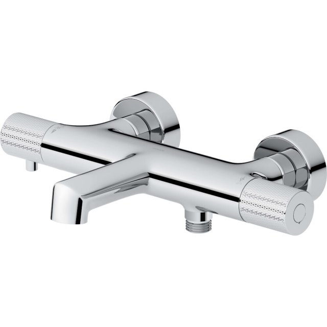 CERSANIT Bateria wannowo-prysznicowa ścienna ZEN termostatyczna chrom