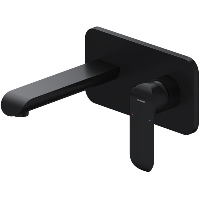 OMNIRES Bateria umywalkowa SACRAMENTO podtynkowa czarny mat SC2315BL