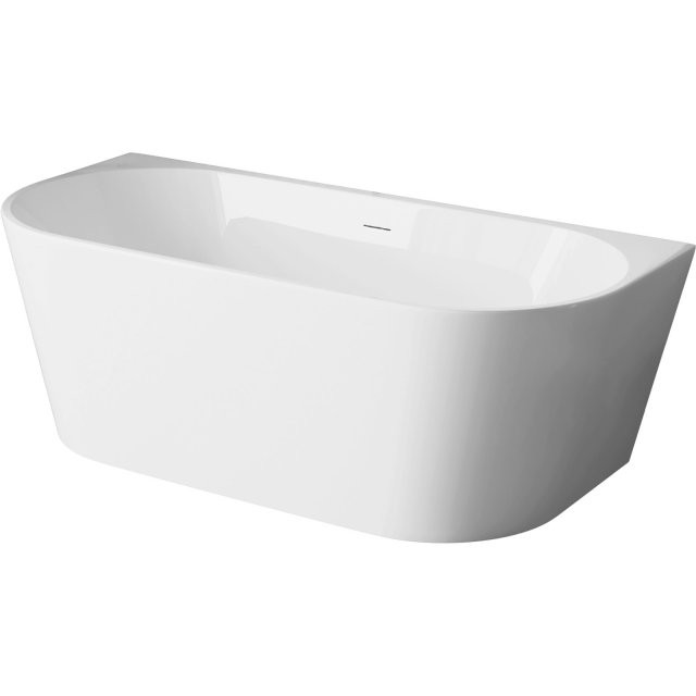 INVENA Wanna wolnostojąca przyścienna ASTRI 150x75 cm z syfonem AN-03