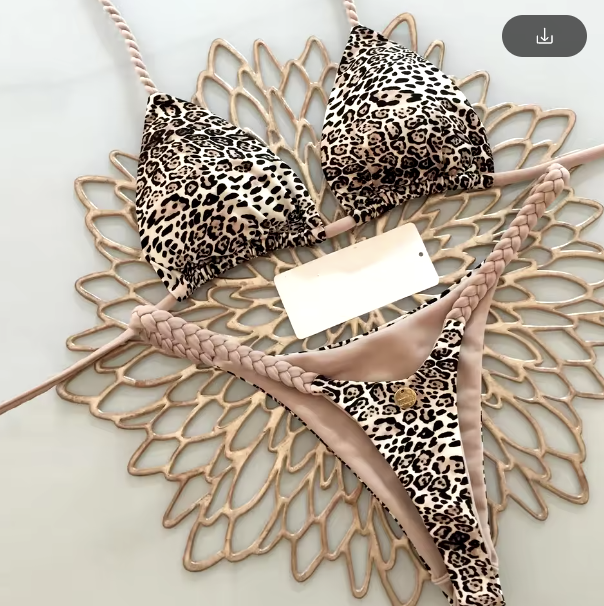 Strój kąpielowy bikini Panterka P015