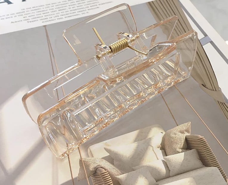 Duża Klamra do włosów - upięcie