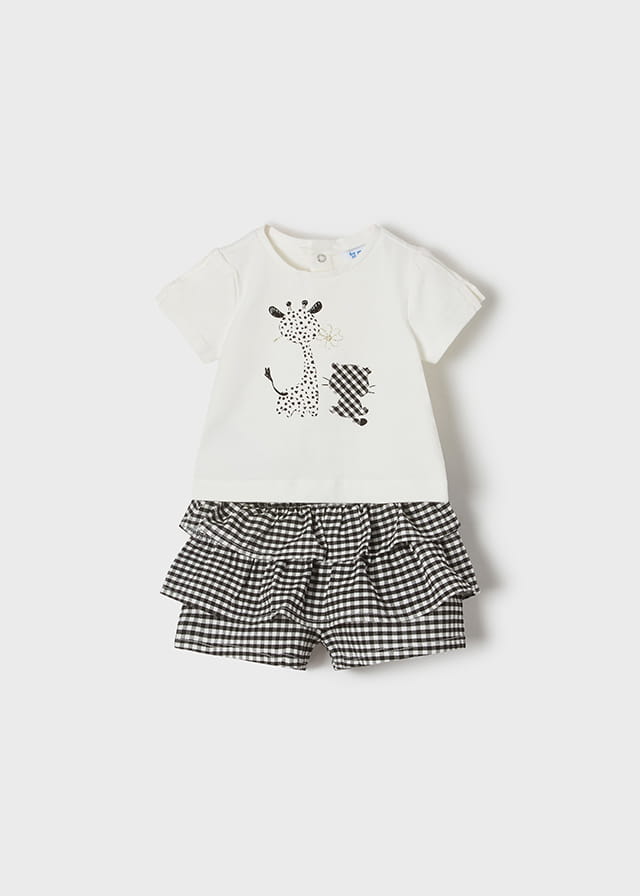 MAYORAL 1247 Komplet koszulka i spodenki