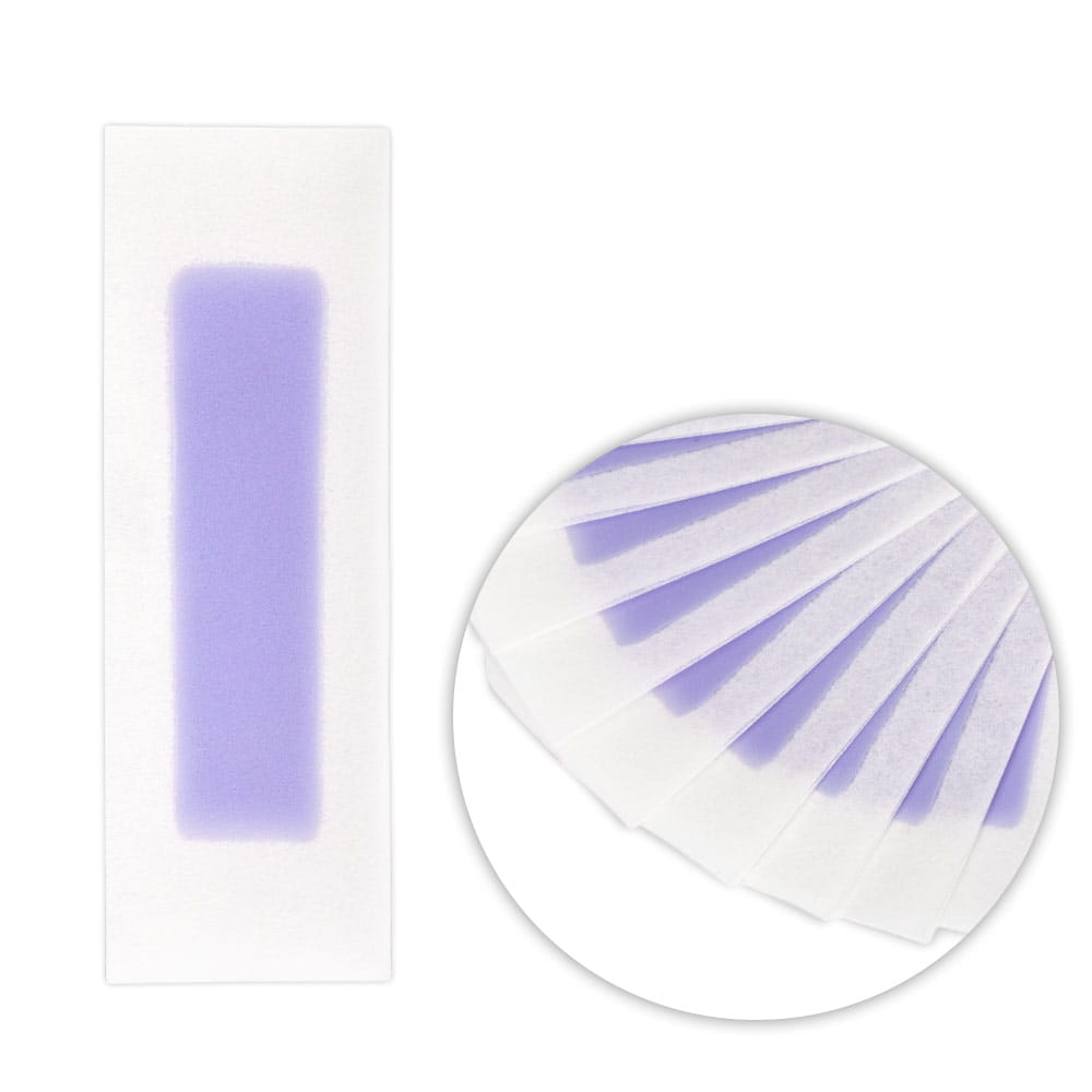 Plastry z woskiem do depilacji twarzy, bikini Xanitalia malina 10 szt