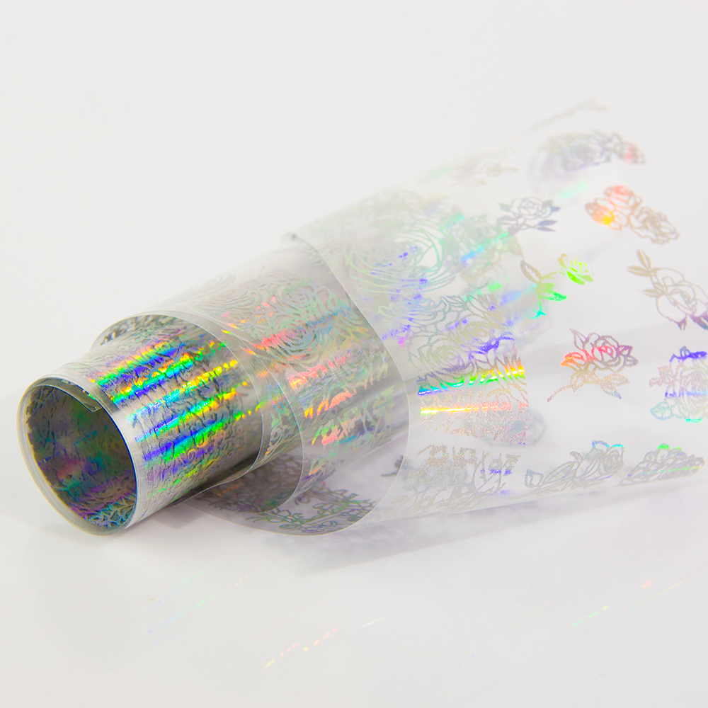 Folia transferowa 100 cm wzór holo 10 Nr 1