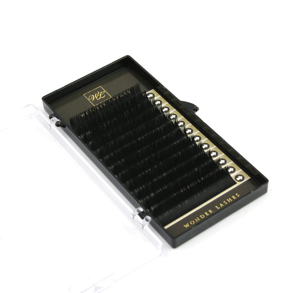 Rzęsy na pasku kaseta Wonder lashes D 0,20 9 mm