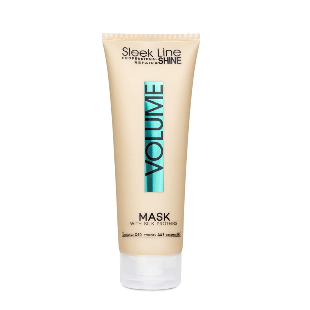 Maska do włosów z jedwabiem Stapiz Sleek Line Volume 250 ml