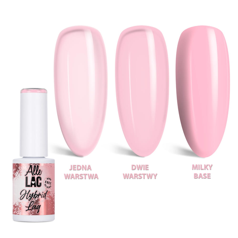 Lakier hybrydowy LED/UV Gel Polish Nudes N5 Sweet AlleLac HEMA/Di-HEMA Free 6g