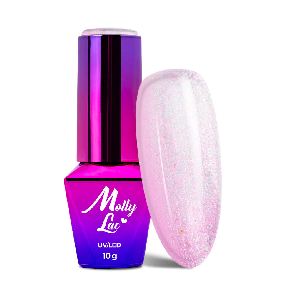 Lakier hybrydowy LED/UV Gel Polish MollyLac Mermaid Whispers Nr 595 Possess 10g