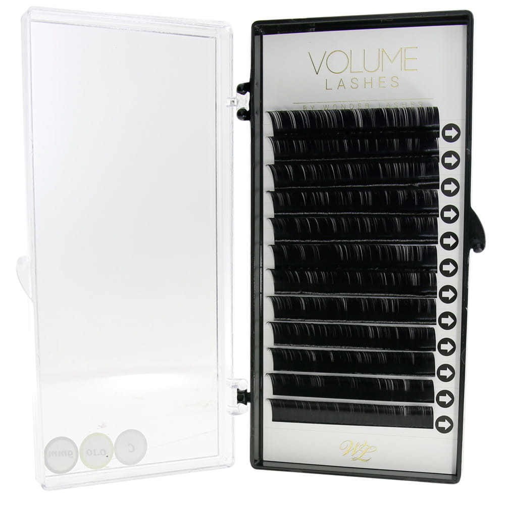 Rzęsy na pasku volume metoda objętościowa Wonder lashes d 0,07 10 mm