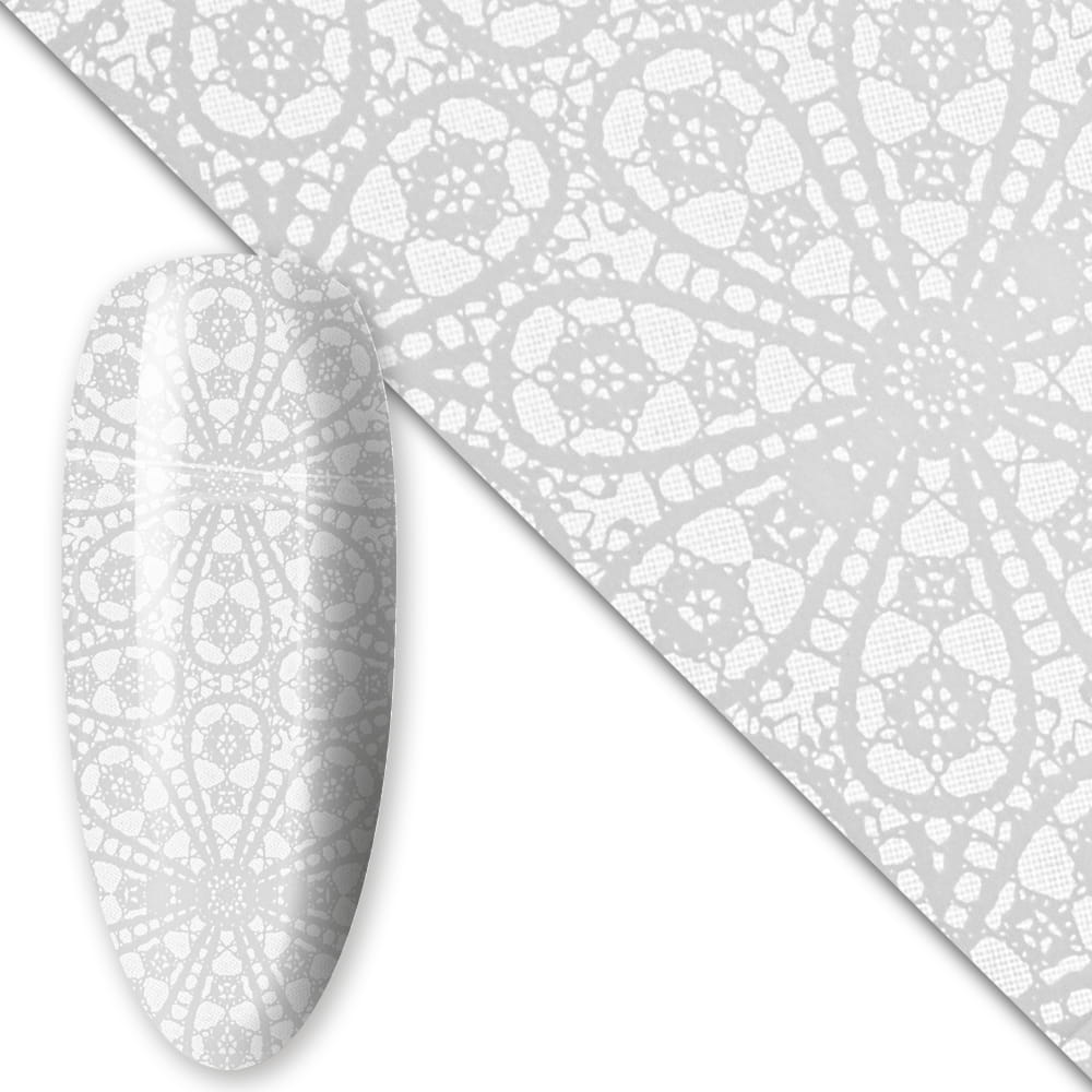 Folia transferowa do paznokci 80 cm White Nr 14