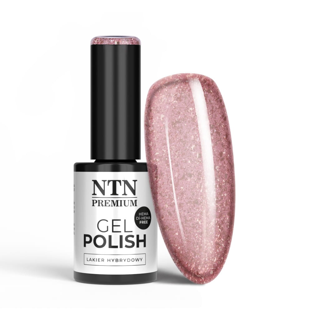 Lakier hybrydowy LED/UV Gel Polish NTN Premium Romantica Collection Nr 107 HEMA/Di-HEMA Free 5g