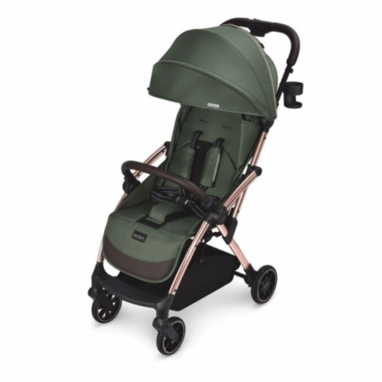 Leclerc, Influencer - kompaktowy wózek spacerowy-Influencer Army Green