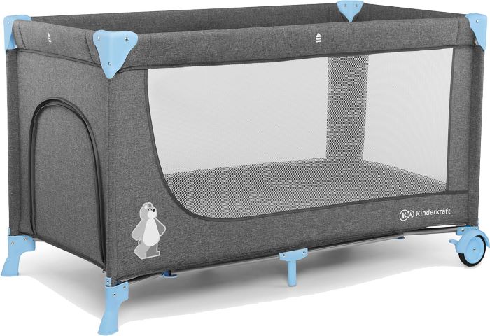 Kinderkraft Joy - Łóżeczko turystyczne-Blue