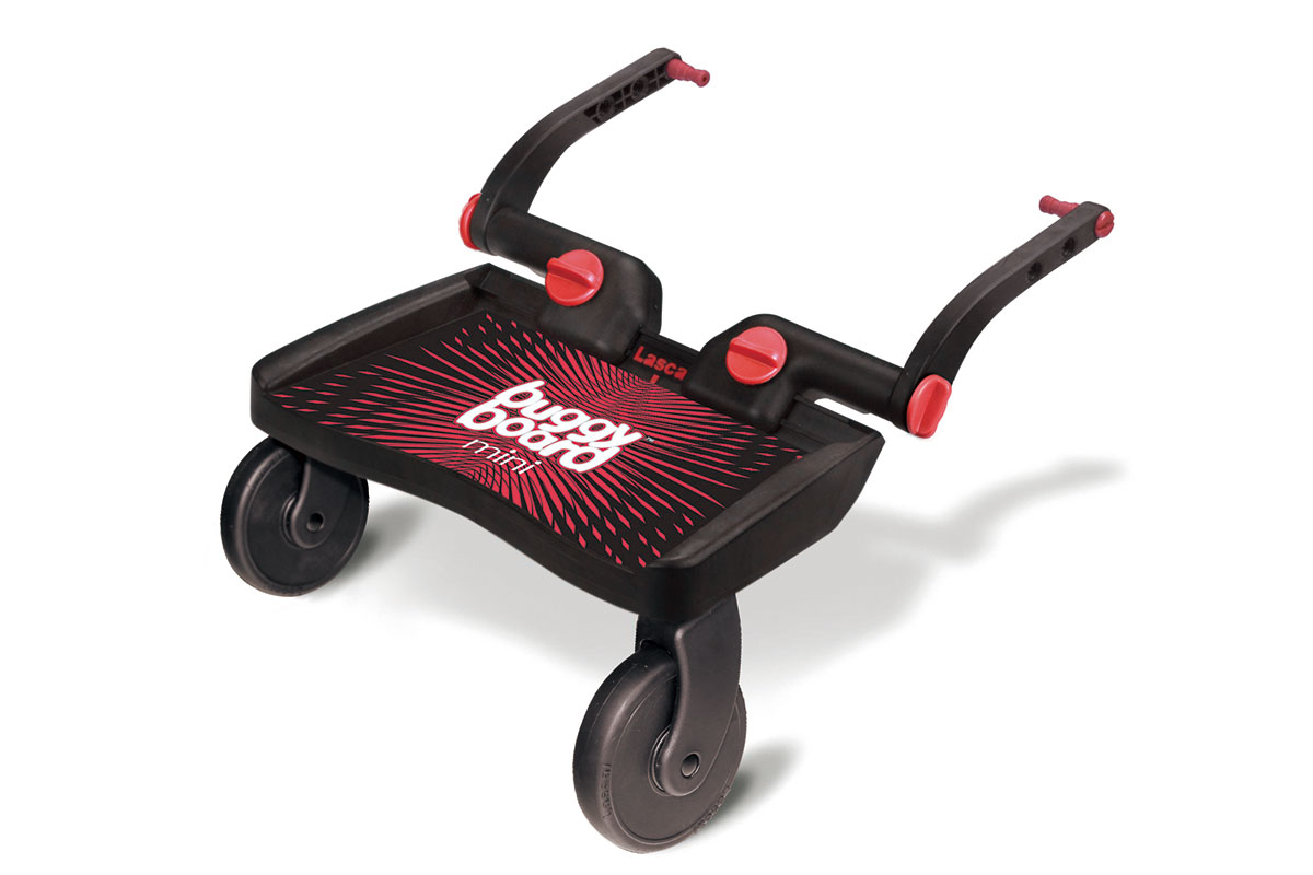 Lascal, BuggyBoard Mini - dostawka do wózka -Czerwony