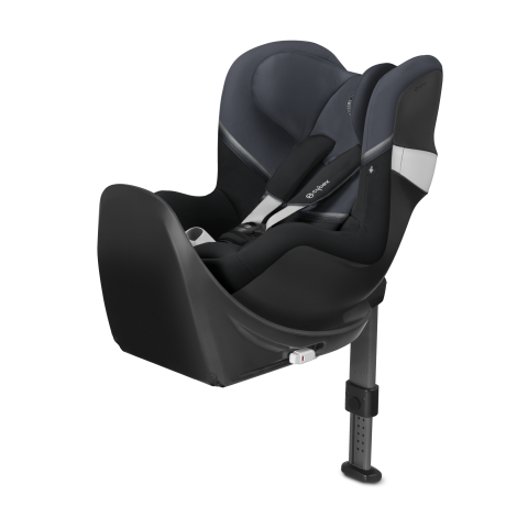 Cybex, Sirona M2 I-Size - fotelik samochodowy bez bazy od urodzenia do 105 cm, do ok. 4 lat-Manhattan Grey-Granite Black
