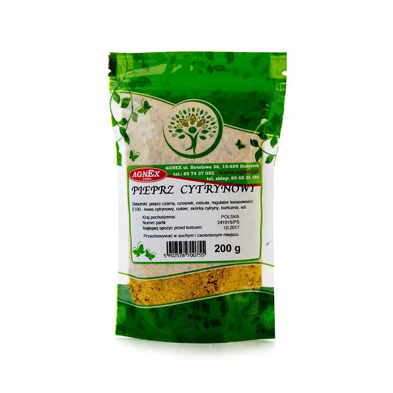 Pieprz cytrynowy 200g