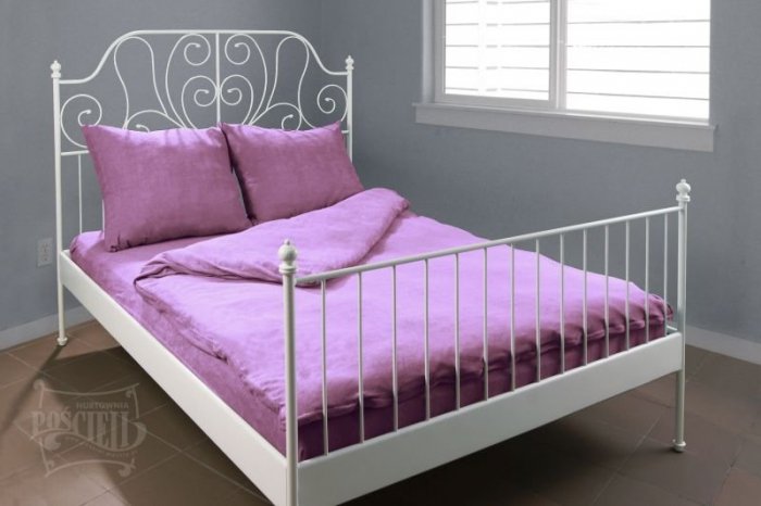 Pościel Frotte wz. 08 ciemny fiolet rozmiar 140x200