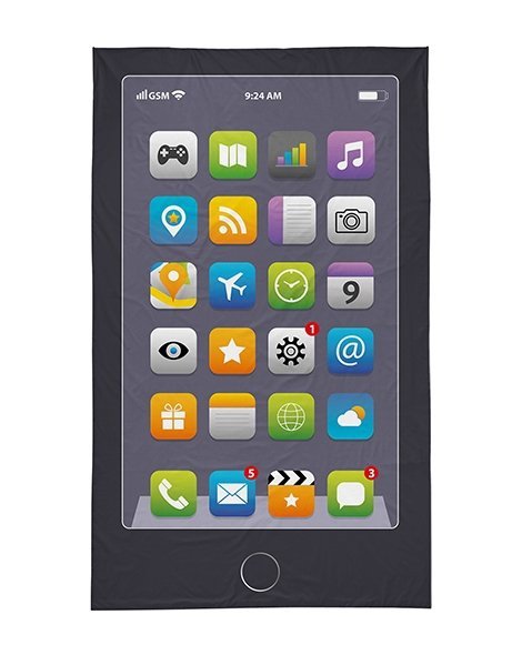 Ręcznik młodzieżowy - Smartfon - rozmiar 30x50 wz. 11 T