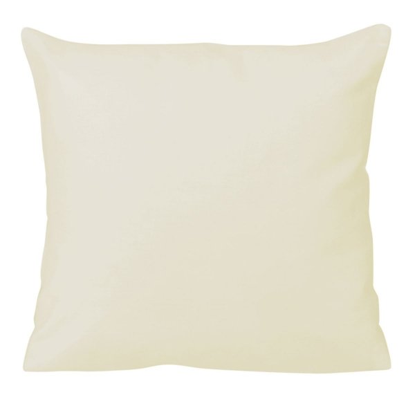 Poszewka na poduszkę 40x40 - 100% bawełna satynowa DARYMEX, zapięcie na zamek wz. kremowy