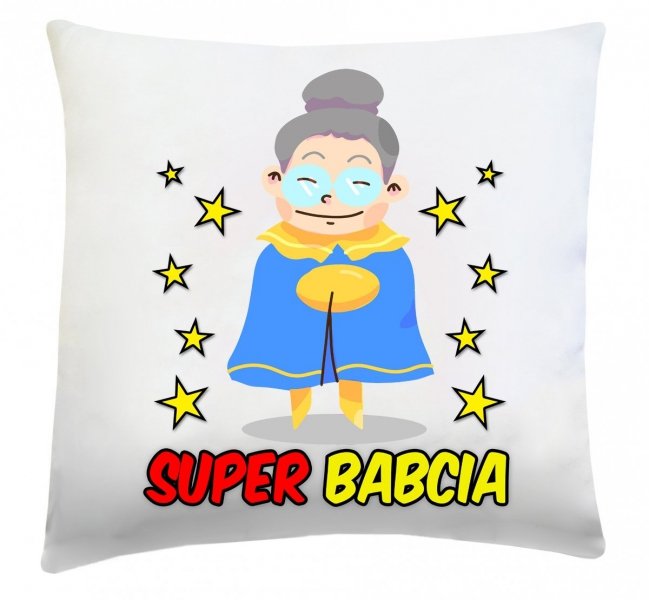 Poduszka na Dzień Babci 40x40 wz. 11