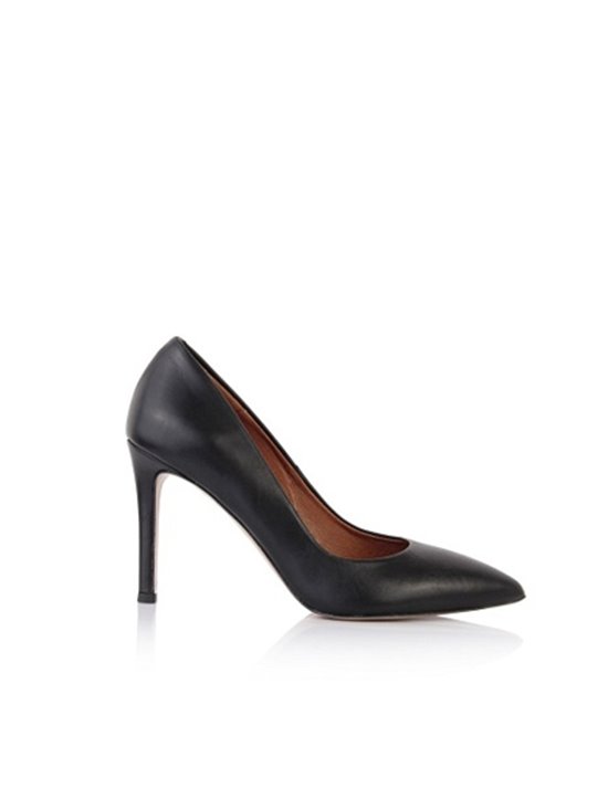 Czółenka 389/1 Czarne lico