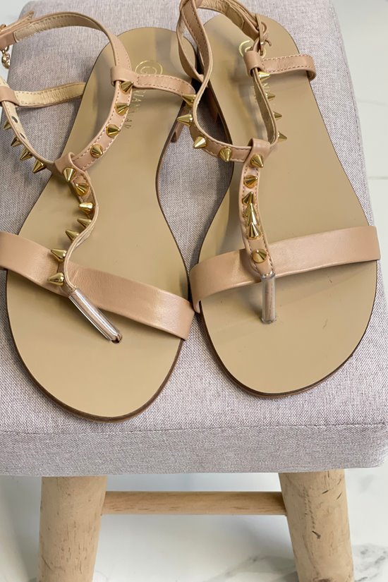 Sandały 478/1/P Camel lico