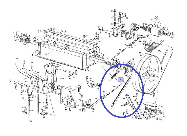 Pas New Holland 80230073 CNH