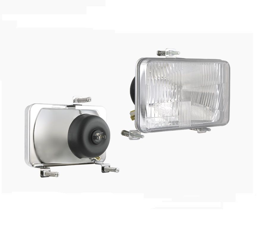 Reflektor H4 rozstaw uchwytów 130x120 RE.27030 Wesem