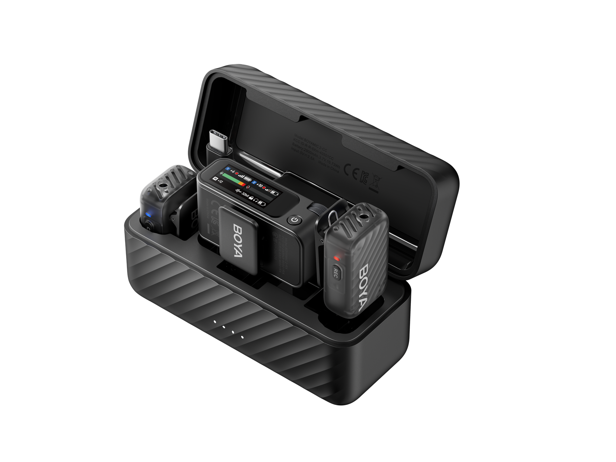 Bezprzewodowy mikrofon boya boyamic 2-02