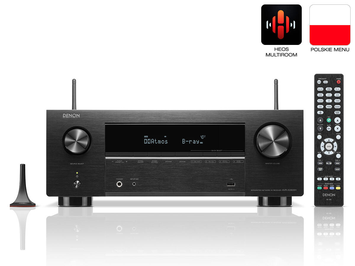 Amplituner sieciowy 7.2 8k denon avr-x2800h