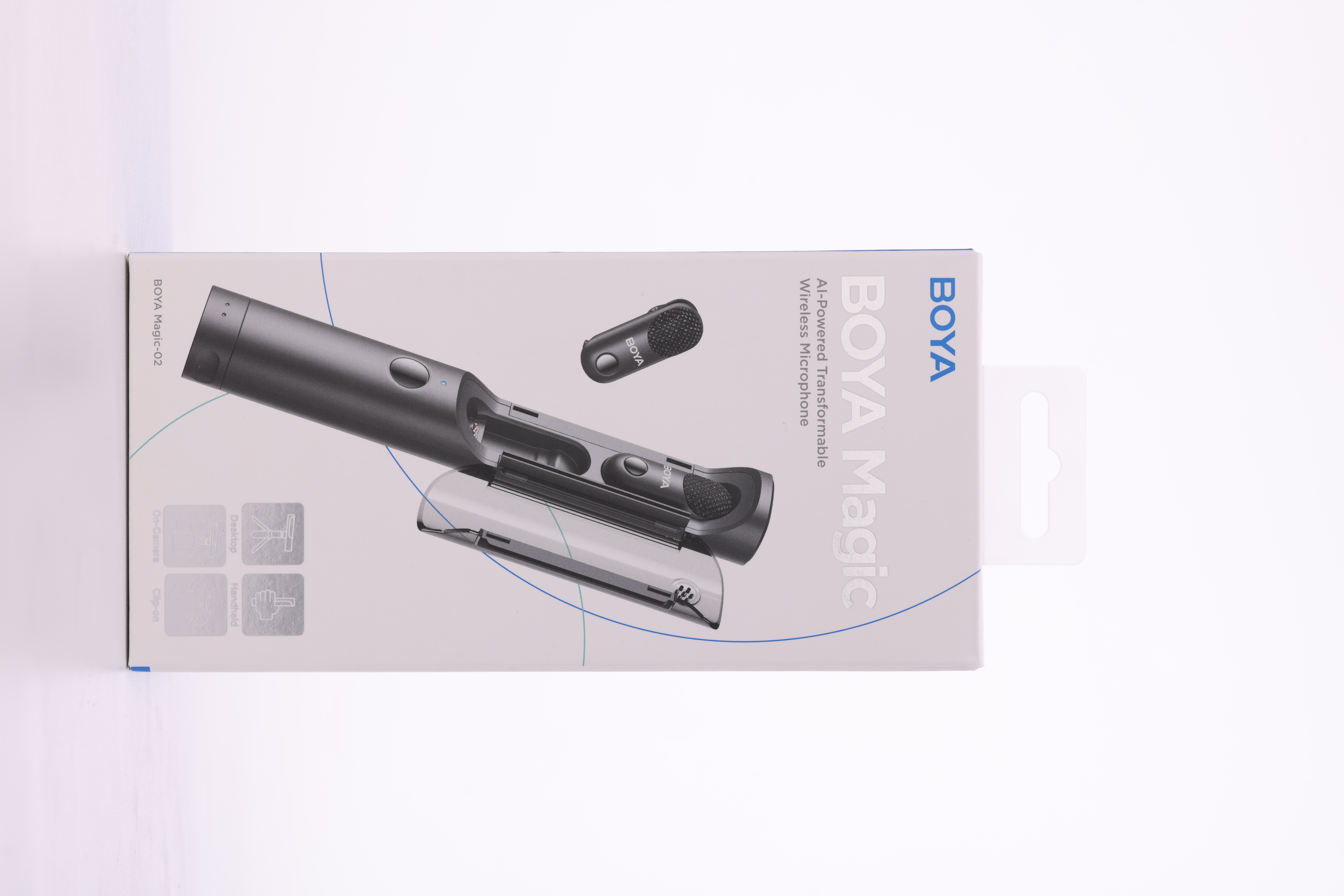 Bezprzewodowy mikrofon boya magic-02