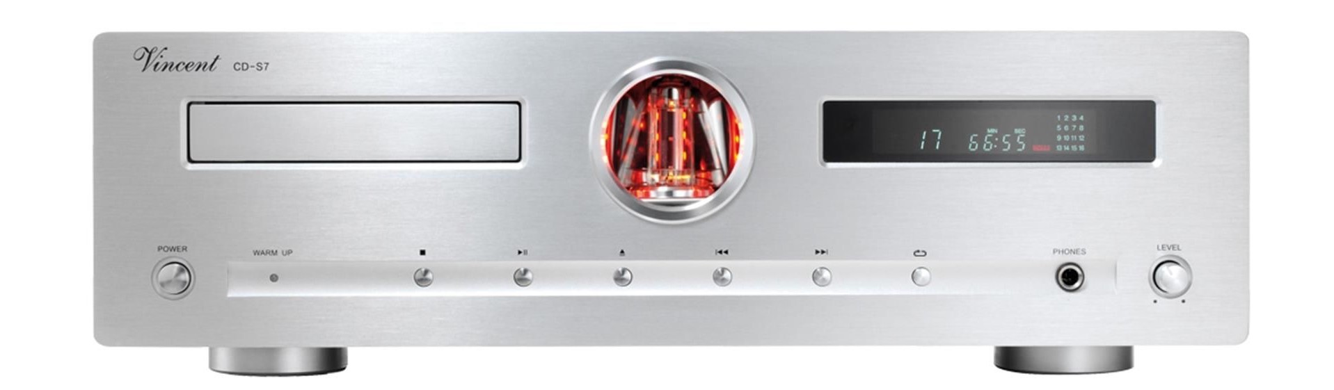 Hybrydowy odtwarzacz cd vincent cd-s7